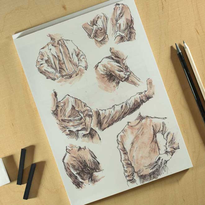 Corso online - Tecniche di disegno su sketchbook per principianti (Lobón  Leal)